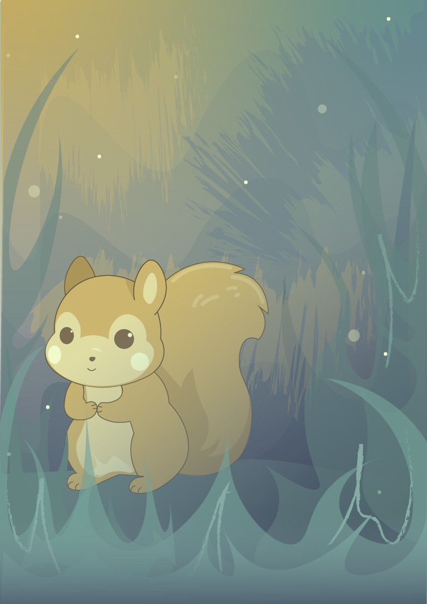 Grafika wykonana na zajęciach w Technik Grafiki i Poligrafii Cyfrowej w Lublinie - Centrum Kształcenia Zawodowego i Ustawicznego - LCKZiU