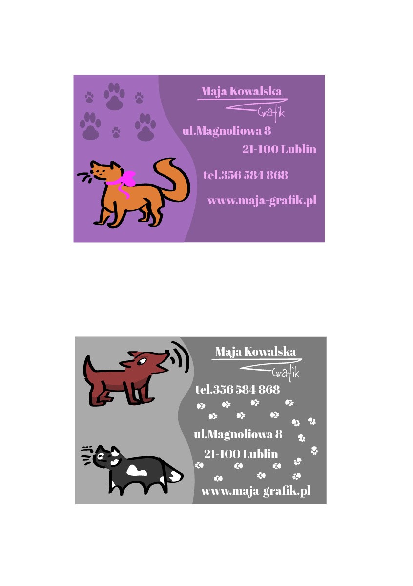 Grafika wykonana na zajęciach - Technik Grafiki i Poligrafii Cyfrowej w Lublinie - Centrum Kształcenia Zawodowego i Ustawicznego - LCKZiU