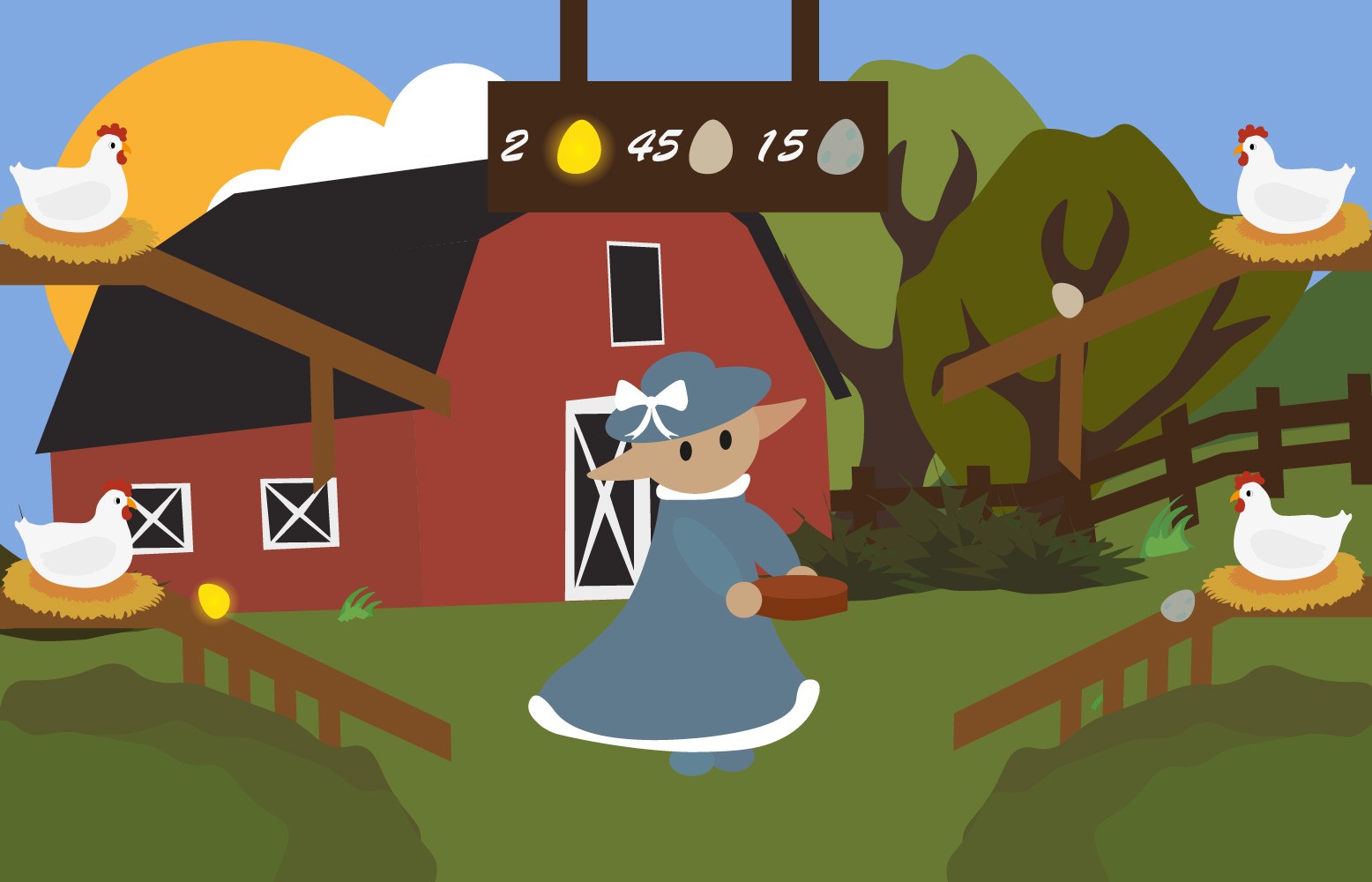 Gra platfomormowa - Grafika wykonana na zajęciach w LCKZiU - Technik Grafiki i Poligrafii Cyfrowej w Lublinie - Centrum Kształcenia Zawodowego i Ustawicznego - LCKZiU