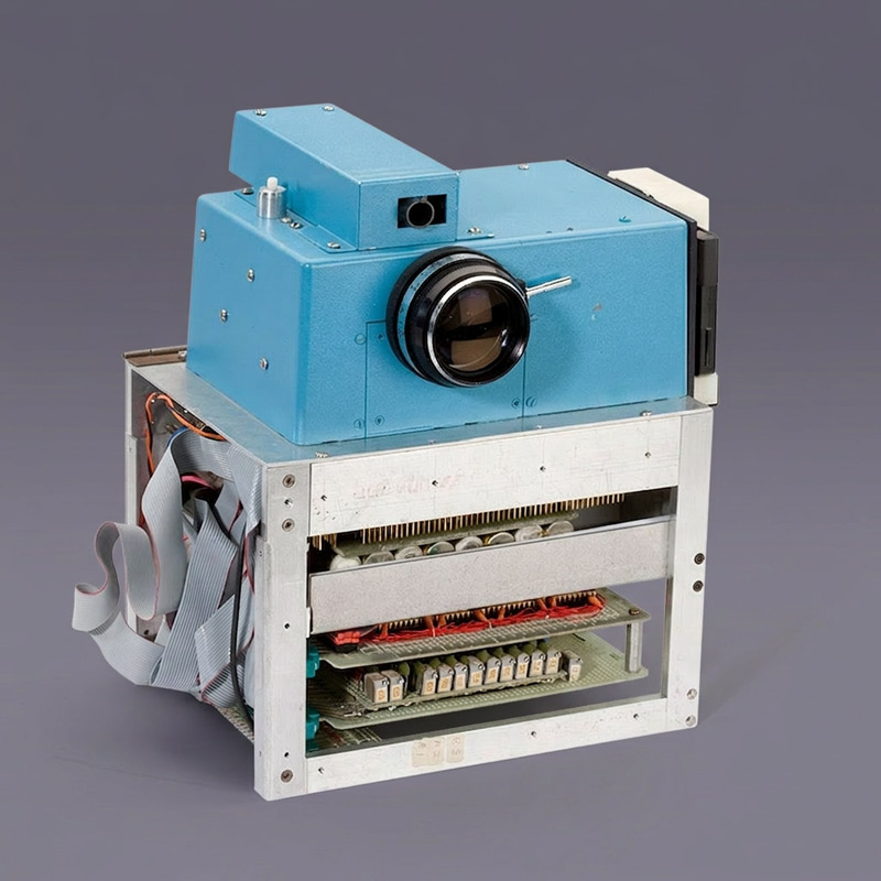 Pierwszy aparat fotograficzny Steva Sassona